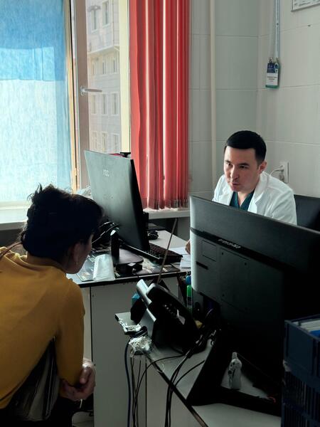 Более 200 жителей Астаны прошли бесплатно онкоскрининг