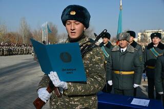 Около двух с половиной тысяч новобранцев приняли присягу в РгК «Юг»