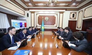 Аким Мангистауской области принял Чрезвычайного и Полномочного Посла Франции в Казахстане