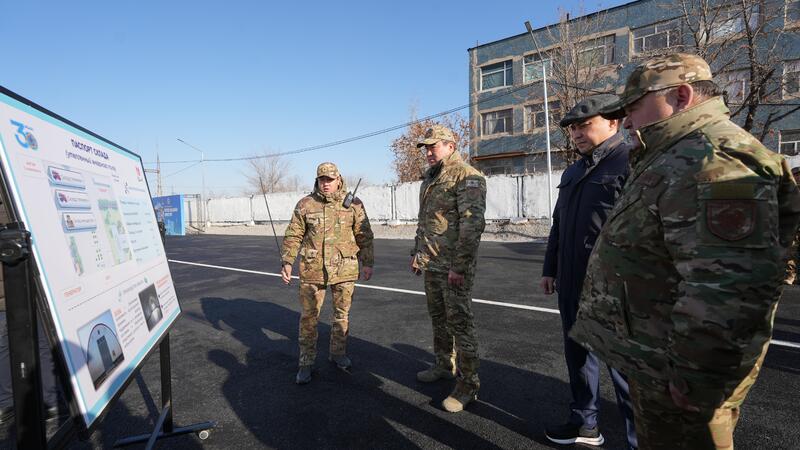 Материально-техническая база МЧС в Шымкенте усилена новым ангарным комплексом