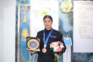 Сотрудница ДП СКО завоевала бронзу Азиатских игр в Японии