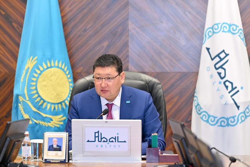 В области Абай обсудили ход реализации крупных строительных проектов