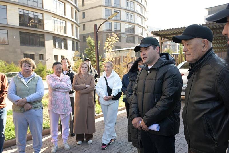 Жители ЖК «Сакура» поблагодарили акима Алматы за решение вопросов теплоснабжения