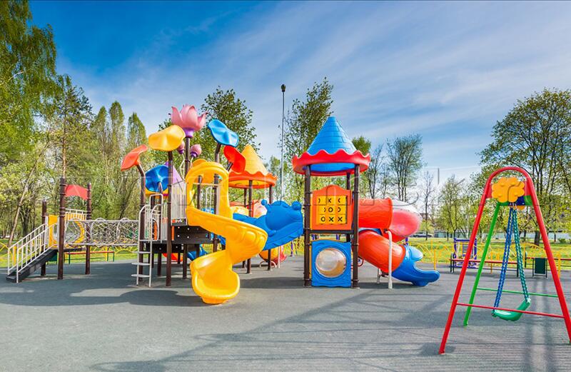 В поселке Жанаарка будет построено 6 новых детских игровых площадок