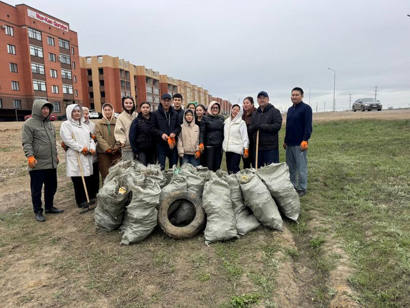 Таза Қазақстан: около 40 тысяч актюбинцев приняли участие в субботниках