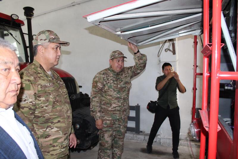 В селе Зенковка Бородулихинского района открыт пожарный пост