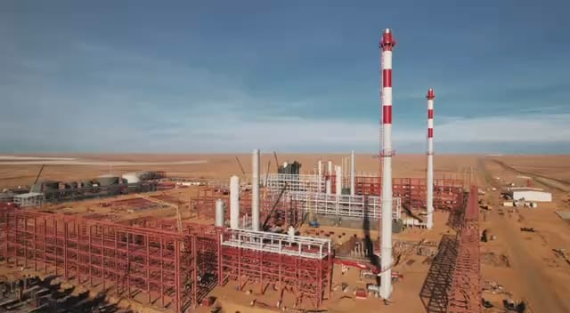 На Кашагане продолжается строительство газоперерабатывающего завода