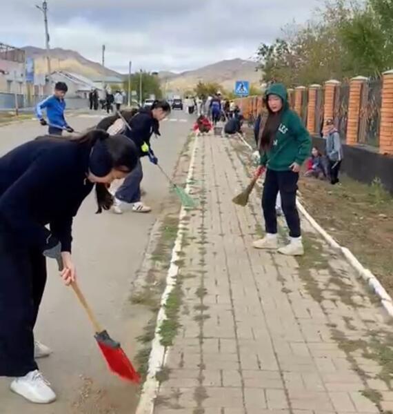 В рамках программы «Таза Қазақстан» в области Ұлытау прошли экологические мероприятия