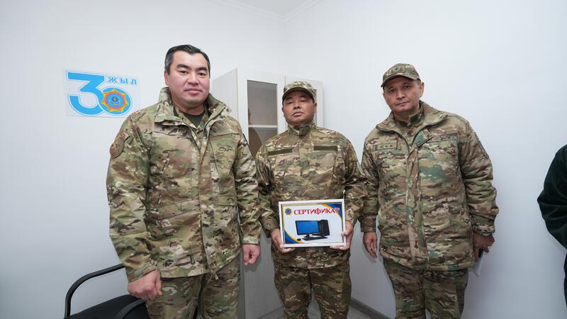 Чингис Аринов дал старт работе нового ДПФ в селе Жуантобе