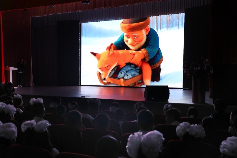 Закрытый показ казахских сказок, созданных с помощью ИИ, прошел в Жамбылской области