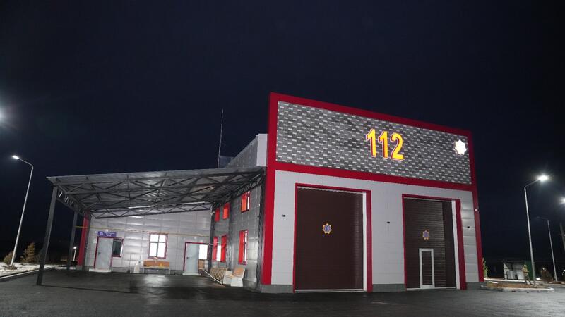 В Шымкенте открылся еще один новый комплекс экстренных служб
