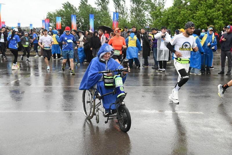 В Астане прошел благотворительный забег