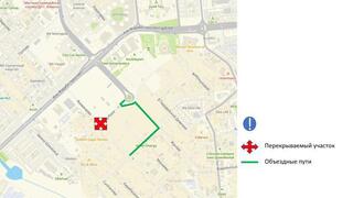 В Алматы временно ограничат движение на пересечении улиц Жамакаева и Алдар Косе