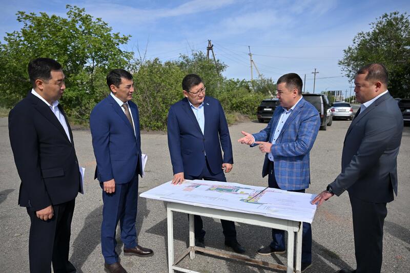 Аким области: развитию левого берега города будет уделено особое внимание
