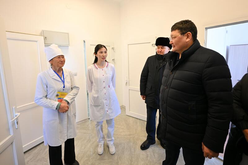 В Аксуатском районе в двух селах открылись медицинские пункты