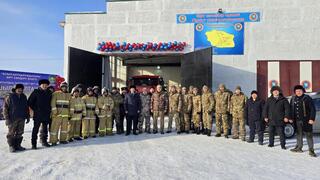 В регионах Казахстана продолжается развитие сети добровольных пунктов пожаротушения