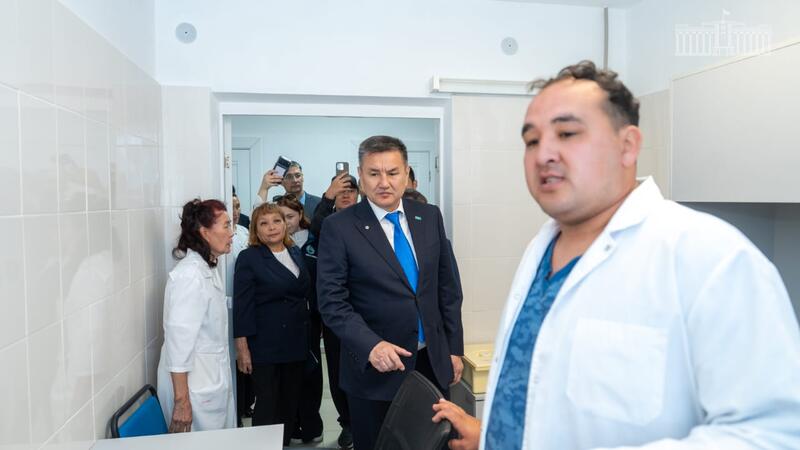 В Маркакольском районе открыт новый спортивный модуль