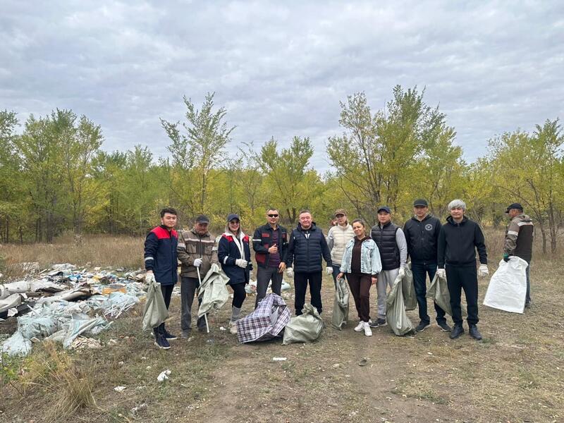 Акция «Таза Қазақстан»: в Актобе около тысячи добровольцев объединились в рамках World Clean Up Day