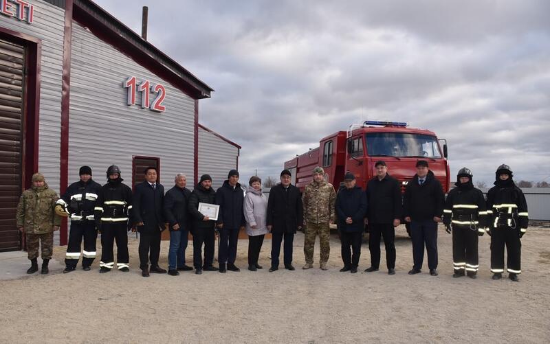 В Казахстане открылось 295-ое добровольное противопожарное формирование «Ауыл құтқарушылары»