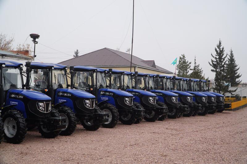 85 единиц новой спецтехники получили лесные хозяйства Акмолинской области накануне Дня Республики