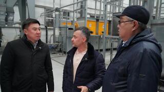Аким города посетил ЧК «Unicorn Feed Limited», где ознакомился с ходом строительства завода по производству комбикормов.