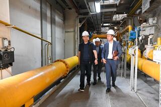 Аким Алматы Дархан Сатыбалды ознакомился с ходом подготовки инженерной инфраструктуры к отопительному сезону