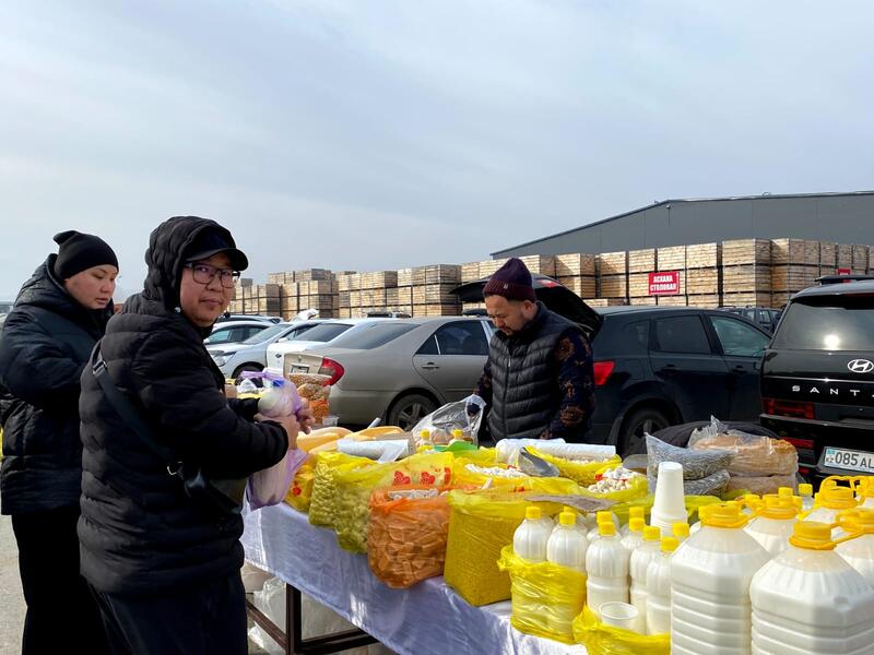 Город Риддер ВКО встречает гостей на ярмарке сельхозпродукции