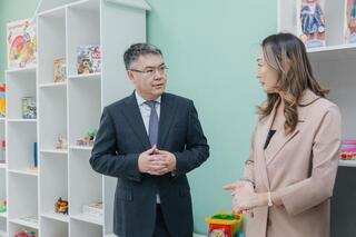 В Атырау открылся первый государственный дневной полустационар «Айна Like» для особенных детей