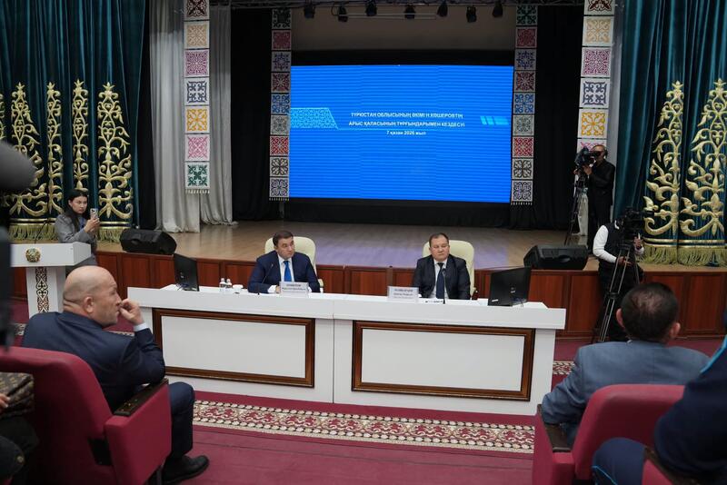 НУРАЛХАН КУШЕРОВ ВСТРЕТИЛСЯ С ЖИТЕЛЯМИ АРЫСИ