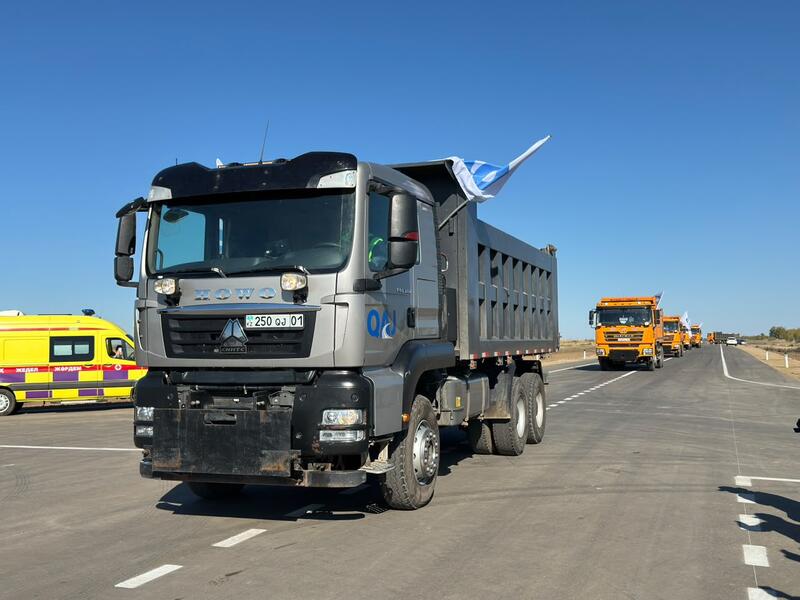 В Акмолинской области открыт автомобильный мост через реку Есиль