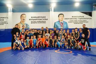 Первые республиканские соревнования проходят в многофункциональном спорткомплексе «Kokshe Arena»