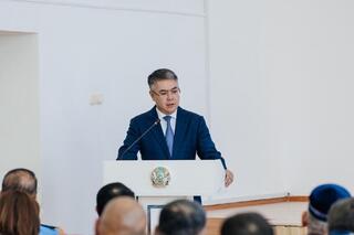 Серик Шапкенов встретился с жителями Кызылкогинского района