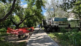 Как в Караганде наводят порядок на ливнёвках  