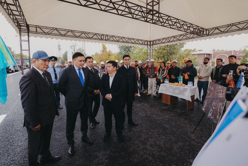 ПОРУЧЕНИЕ ПРЕЗИДЕНТА: В ШЫМКЕНТЕ ОТКРЫЛИ НОВУЮ ТРАНСПОРТНУЮ РАЗВЯЗКУ