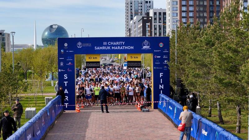 3 тысячи человек пробежали на благотворительном марафоне