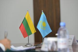 Бейбит Исабаев встретился с Генеральным Консулом Литвы в Алматы