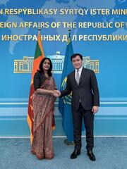 Казахстан и Шри-Ланка намерены укреплять двустороннее сотрудничество