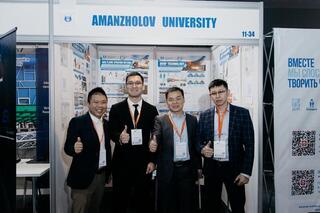 Научные разработки Amanzholov University представлены на международной выставке