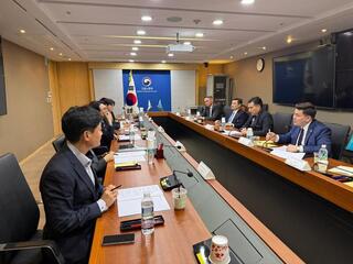 А. Ертаев обсудил вопросы трудовой миграции с коллегами из Республики Корея