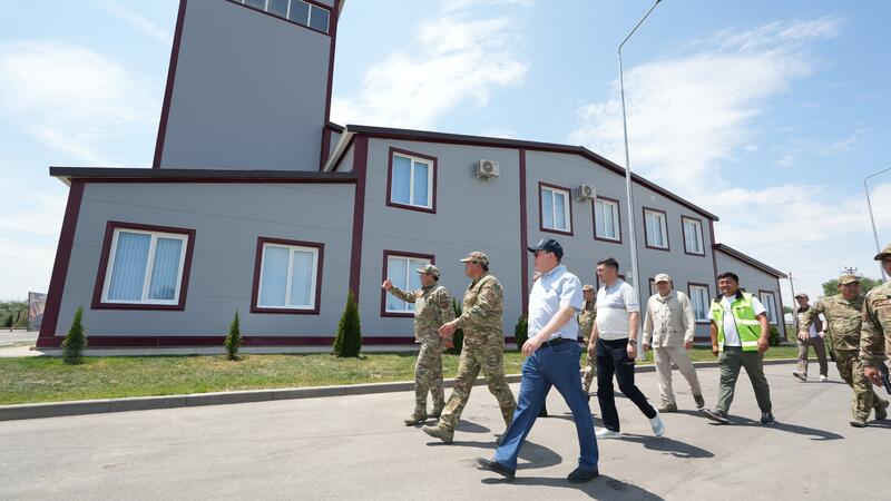 Чингис Аринов открыл первую пожарную часть в селе Нура