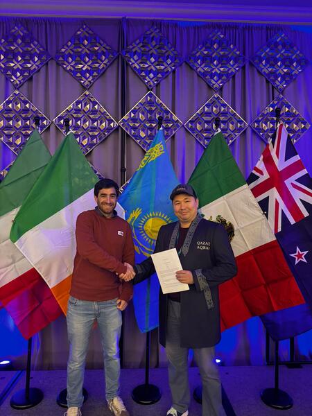 Qazaq Aqbas налаживает международное сотрудничество