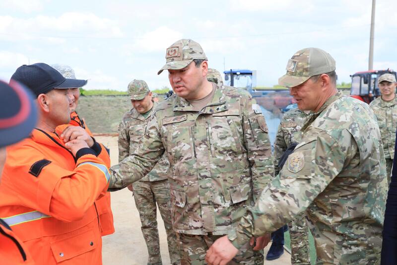 В селе Алимбетовка открыт новый пожарный пост в рамках программы «Ауыл құтқарушылары»