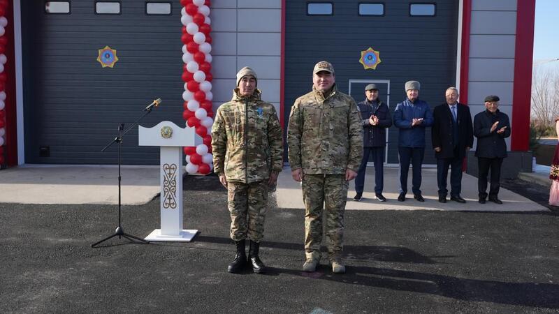 В ШЫМКЕНТЕ ОТКРЫТЫ ПЕРВЫЕ В РЕСПУБЛИКЕ УНИВЕРСАЛЬНЫЕ КОМПЛЕКСЫ ЭКСТРЕННЫХ СЛУЖБ