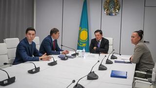 Вице-министр юстиции Бекболат Молдабеков провел личный прием граждан в Центре приема граждан