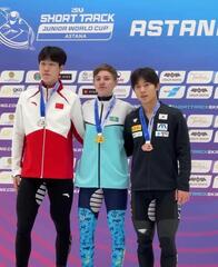 Столичный спортсмен стал двукратным золотым медалистом на этапе Кубка мира по шорт-треку