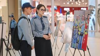 «Закон и Порядок»: В Шымкенте прошла необычная фотовыставка