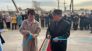 В городе Степняке района Биржан сал и в селе Партизанка Буландынского района открылись новые медицинские объекты