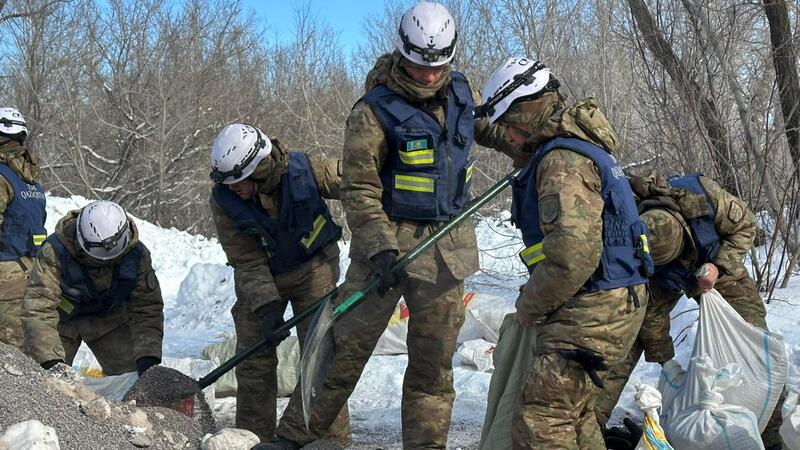 РКШУ «Көктем-2026»: в регионах страны отрабатывают готовность к паводкам