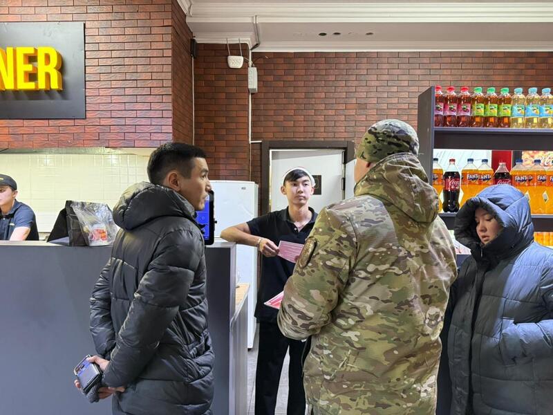 Рейды по профилактике пожарной безопасности проводят на объектах общепита в Астане