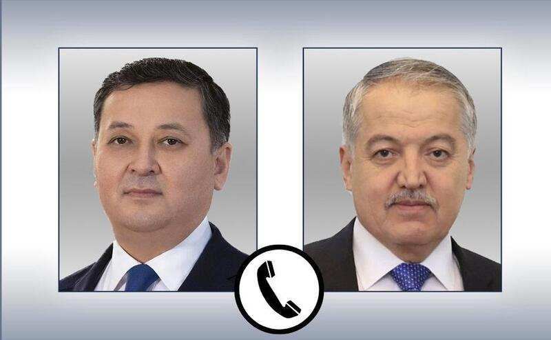 О телефонном разговоре глав МИД Казахстана и Таджикистана